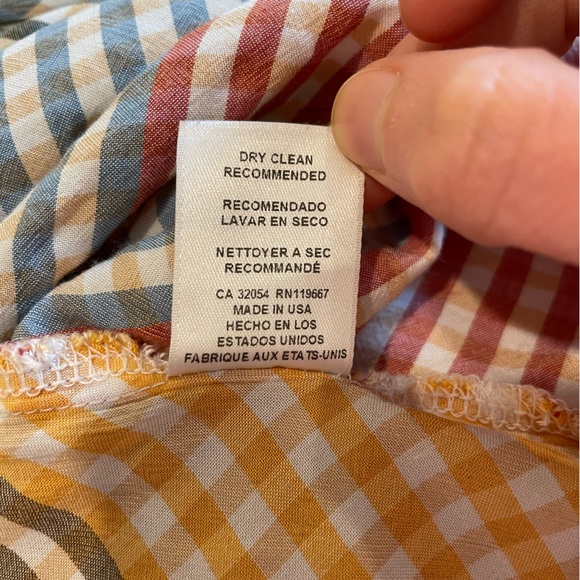 Rachel Pally Simona Dress - Ombré Check Voile - Picture 12 of 13